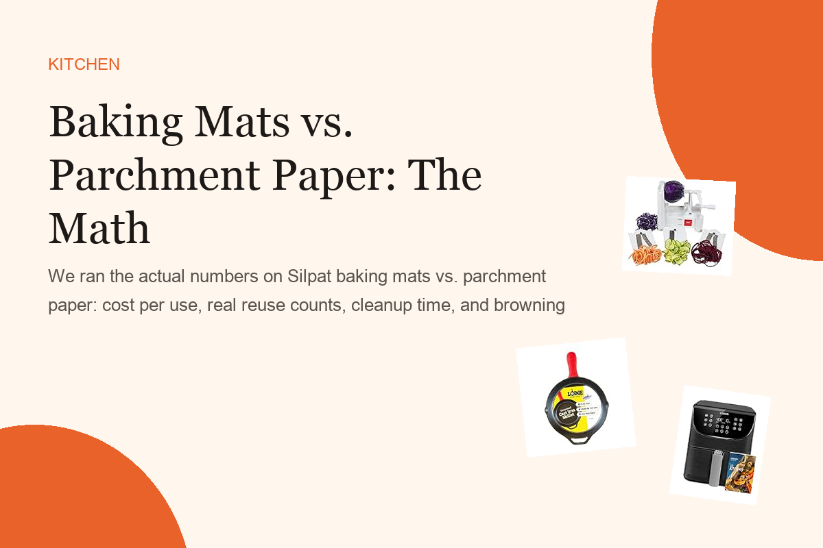 Baking Mats vs. Parchment Paper: The Math