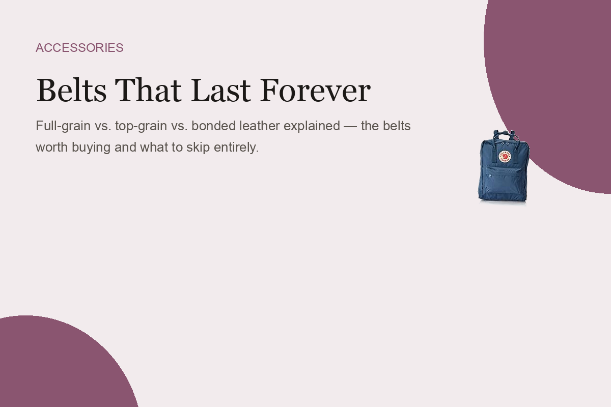 Belts That Last Forever