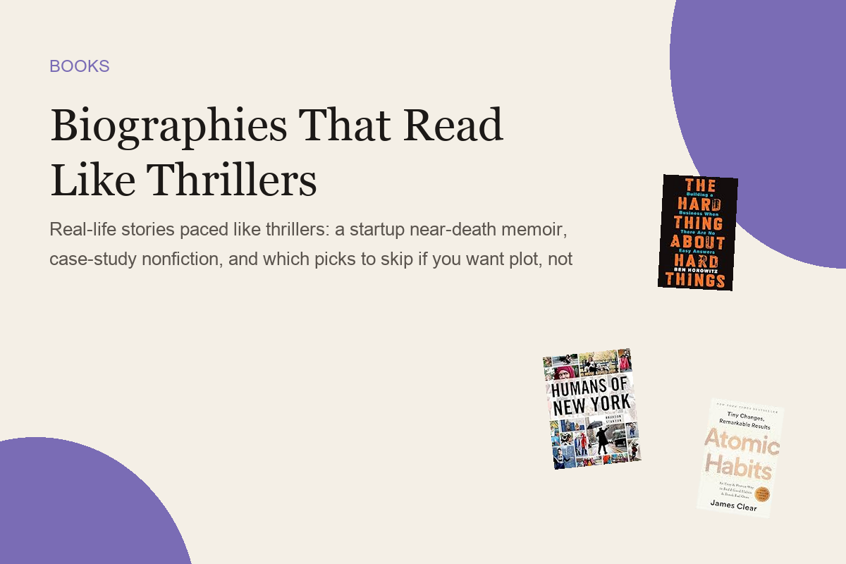 Biographies That Read Like Thrillers