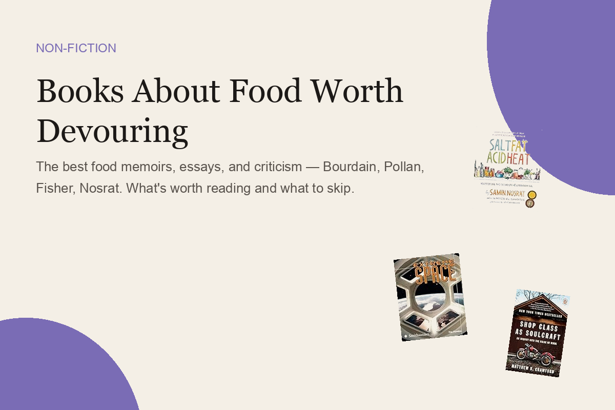 Books About Food Worth Devouring