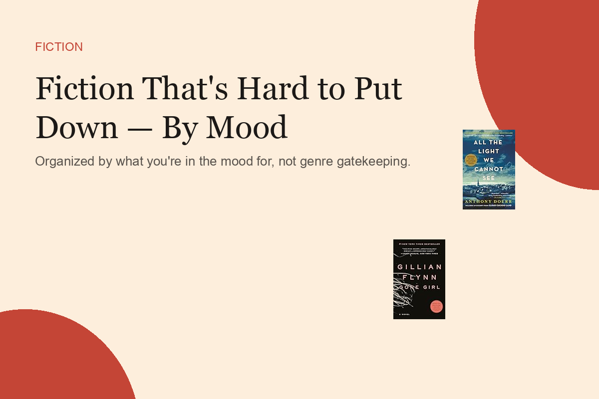 Fiction That's Hard to Put Down — By Mood