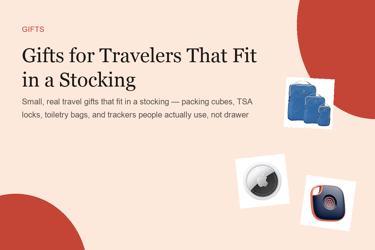 Gifts for Travelers That Fit in a Stocking