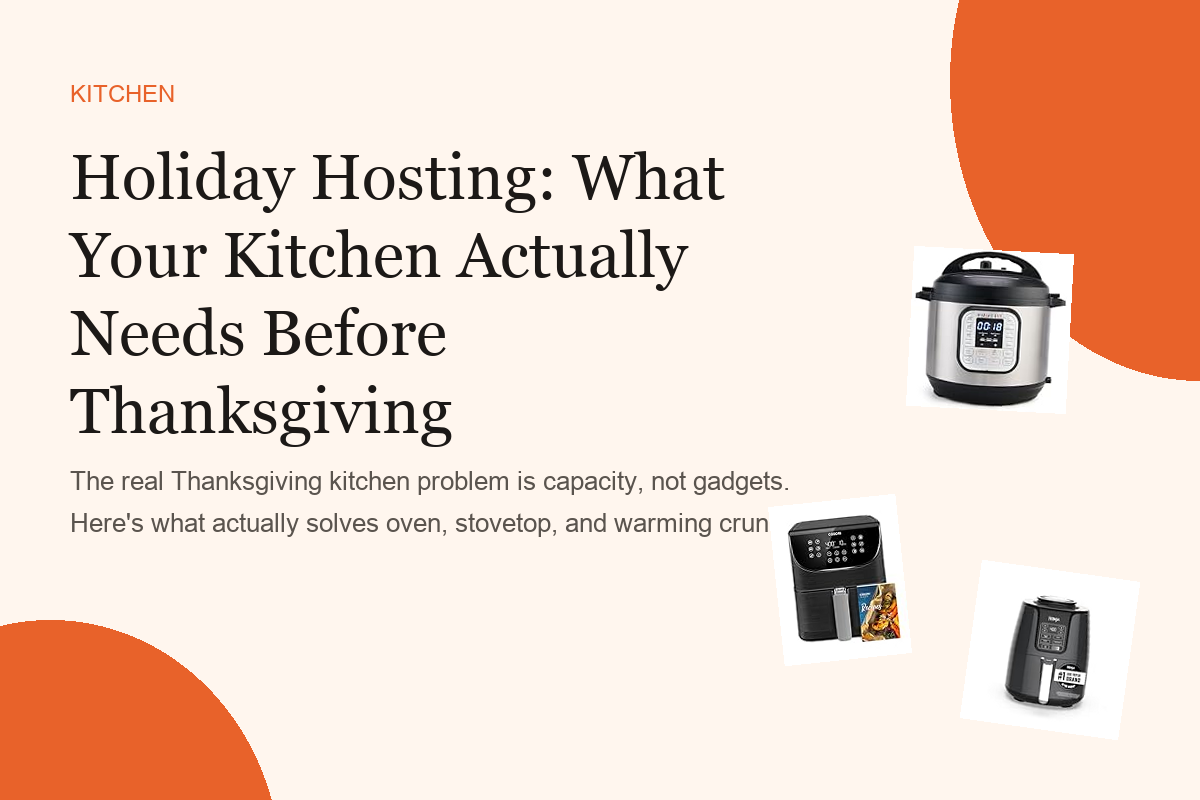 Holiday Hosting: What Your Kitchen Actually Needs Before Thanksgiving