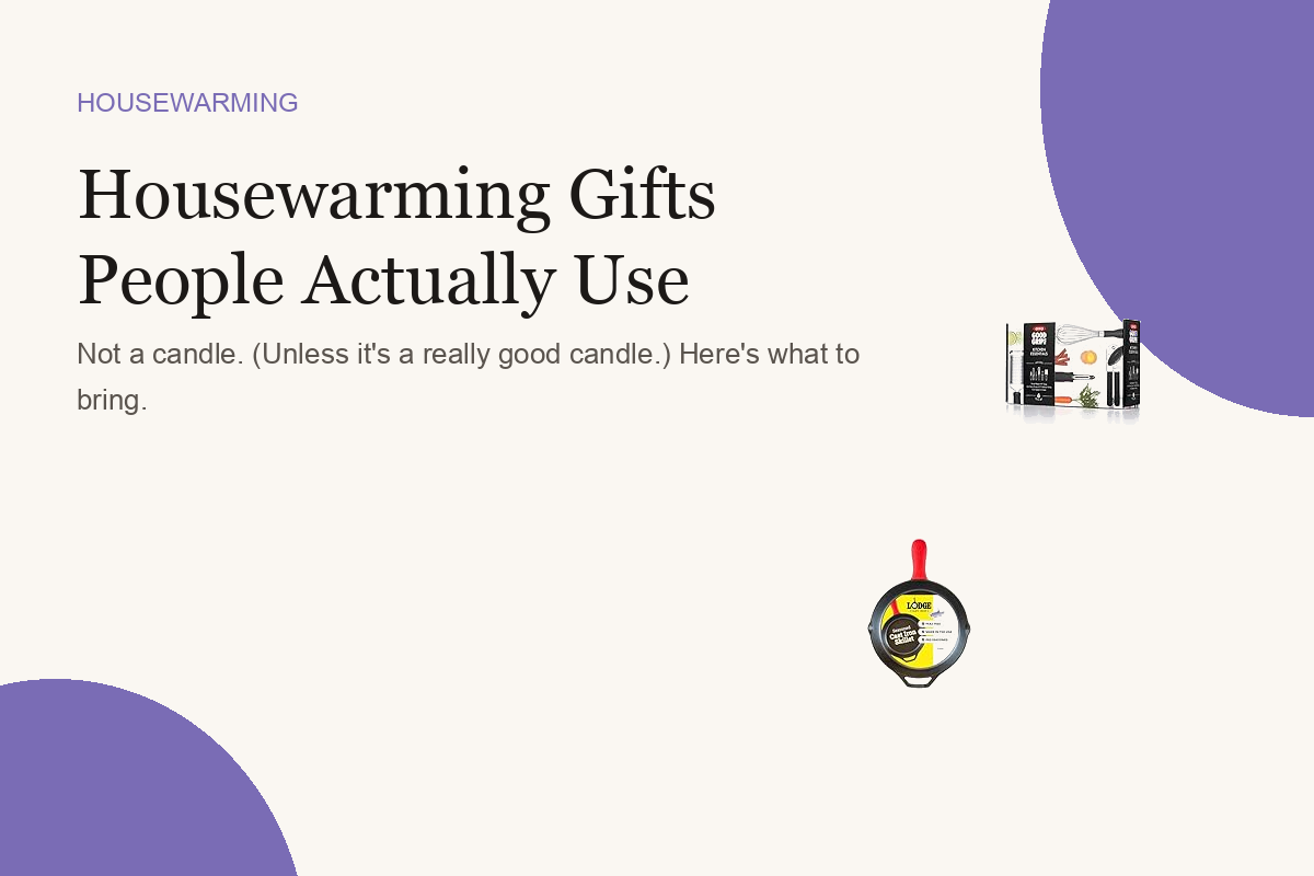 Housewarming Gifts People Actually Use
