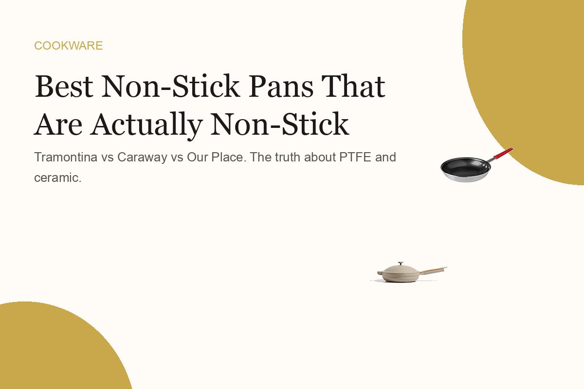 The Best Non-Stick Pans That Are Actually Non-Stick