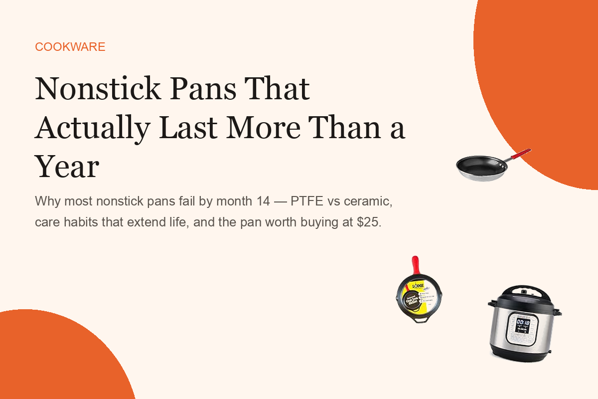 Nonstick Pans That Actually Last More Than a Year