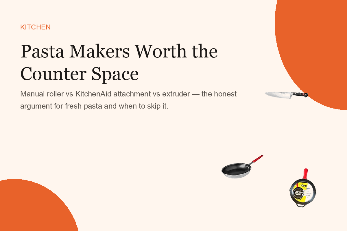 Pasta Makers Worth the Counter Space