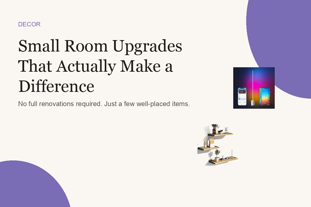 Small Things That Make a Room Look More Expensive